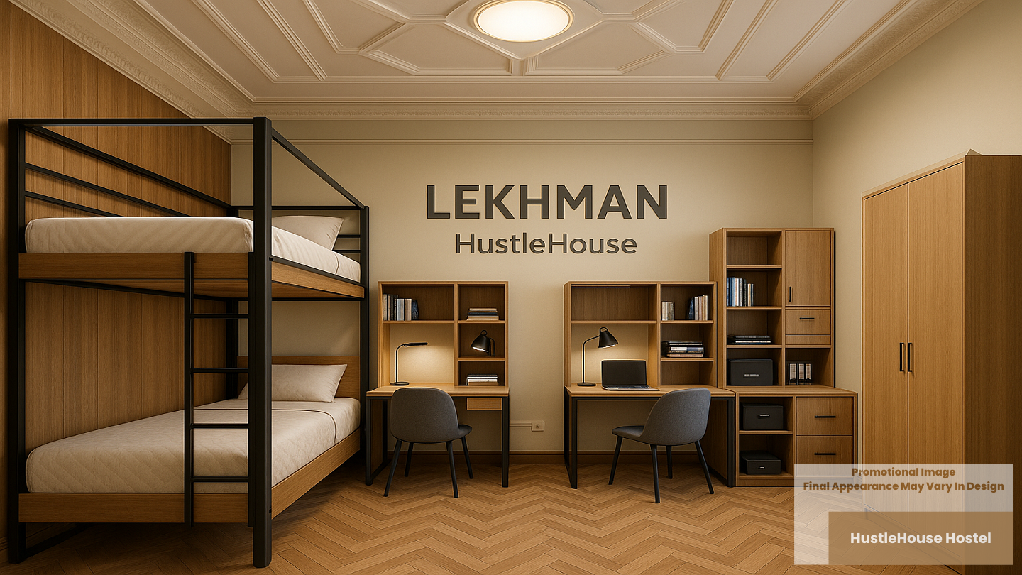 LEKHMAN HustleHouse Hostel Room