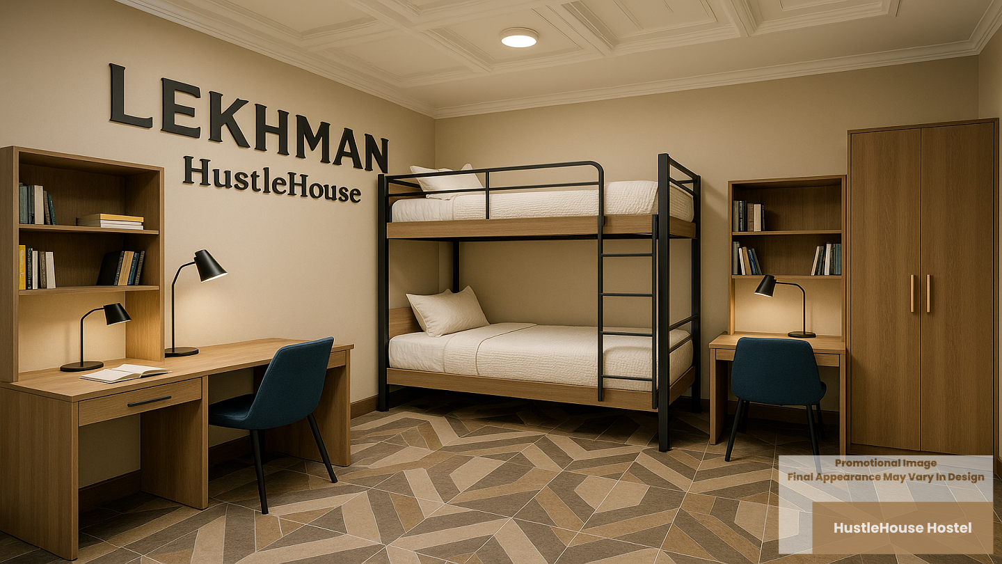 LEKHMAN HustleHouse Hostel Room