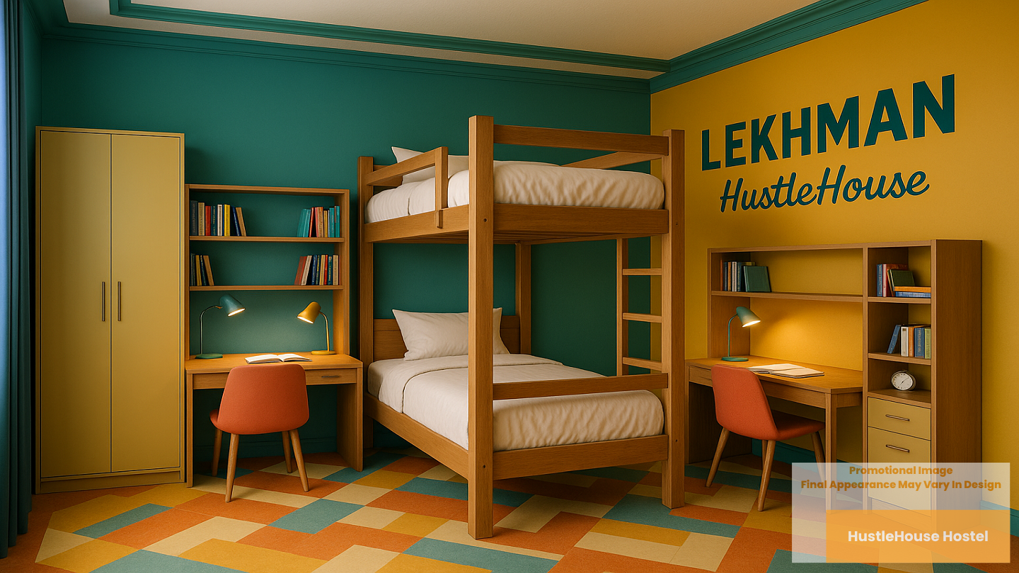 LEKHMAN HustleHouse Hostel Room